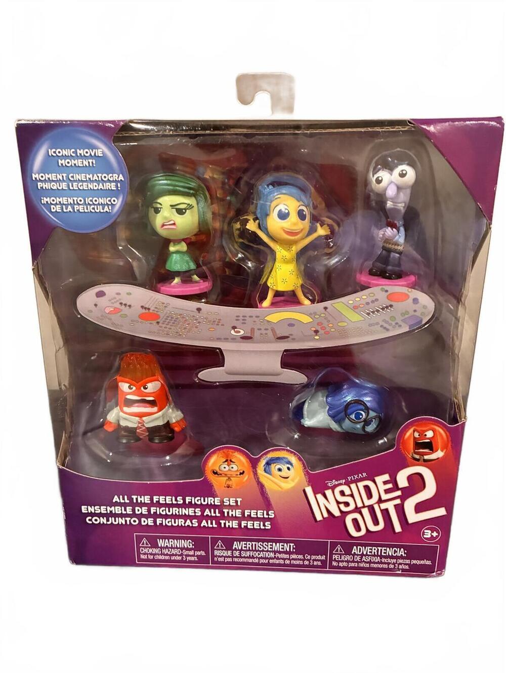 Inside Out 2 All the Feels Figure Set - Brand New